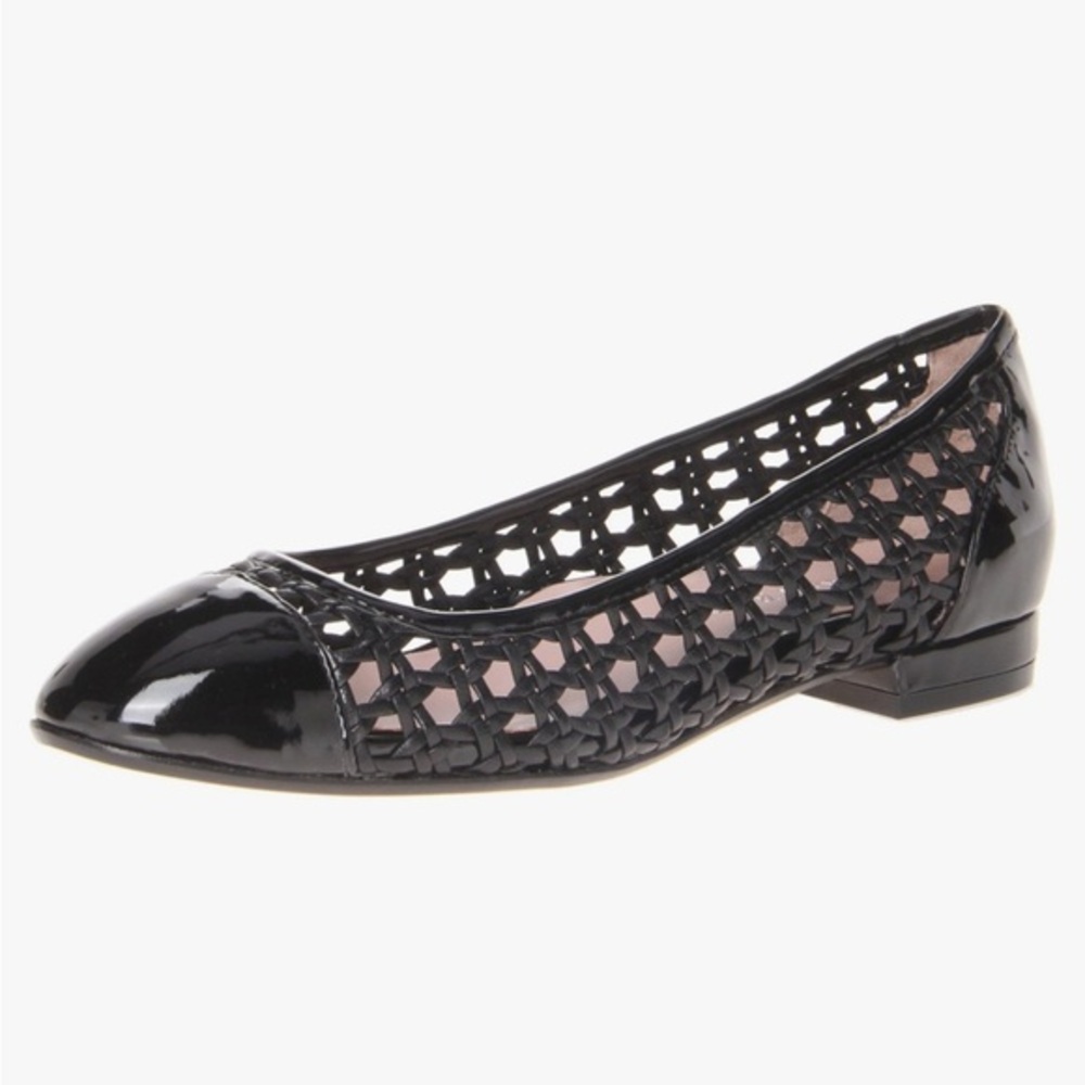 Taryn Rose Beatriz Black Ballet Flats Women's Size 6 1/2
